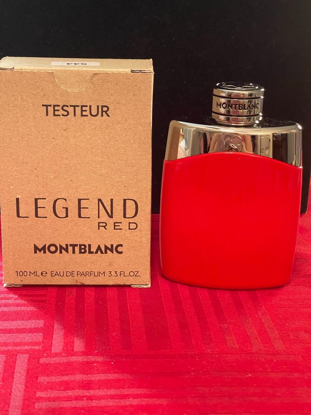 Mont Blanc Legend RED, EDP POUR HOMME, 3.3 Fl oz / 100 Ml TESTER